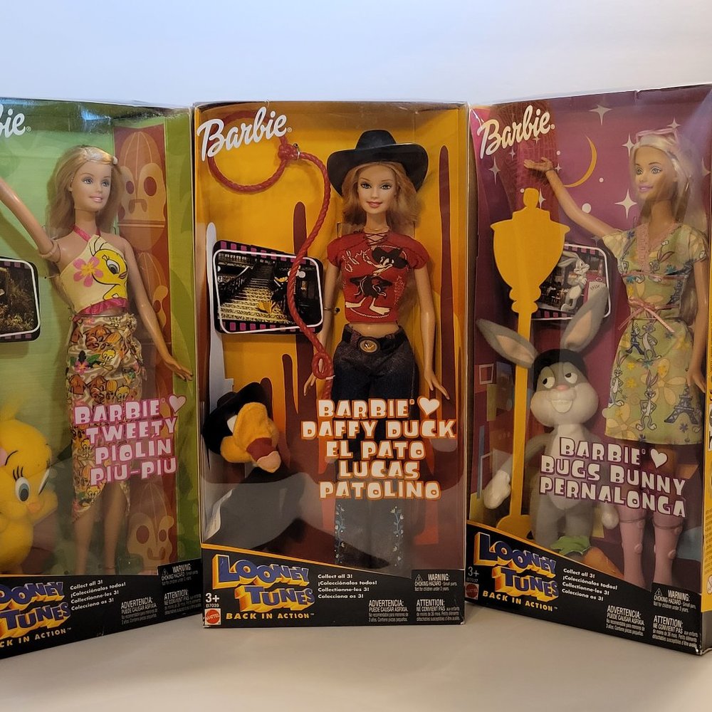 Barbie - 2003 Looney Tunes (set of 3 dolls)